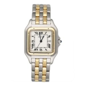 Cartier Panthere Jumbo W25027B6 Two Row Relógio Masculino
