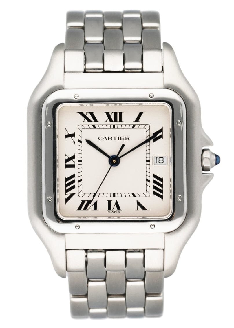 Cartier Panthere Jumbo W25032P5 Relógio Masculino