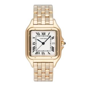 Cartier Panthere Large 18k ouro amarelo Relógio Masculino