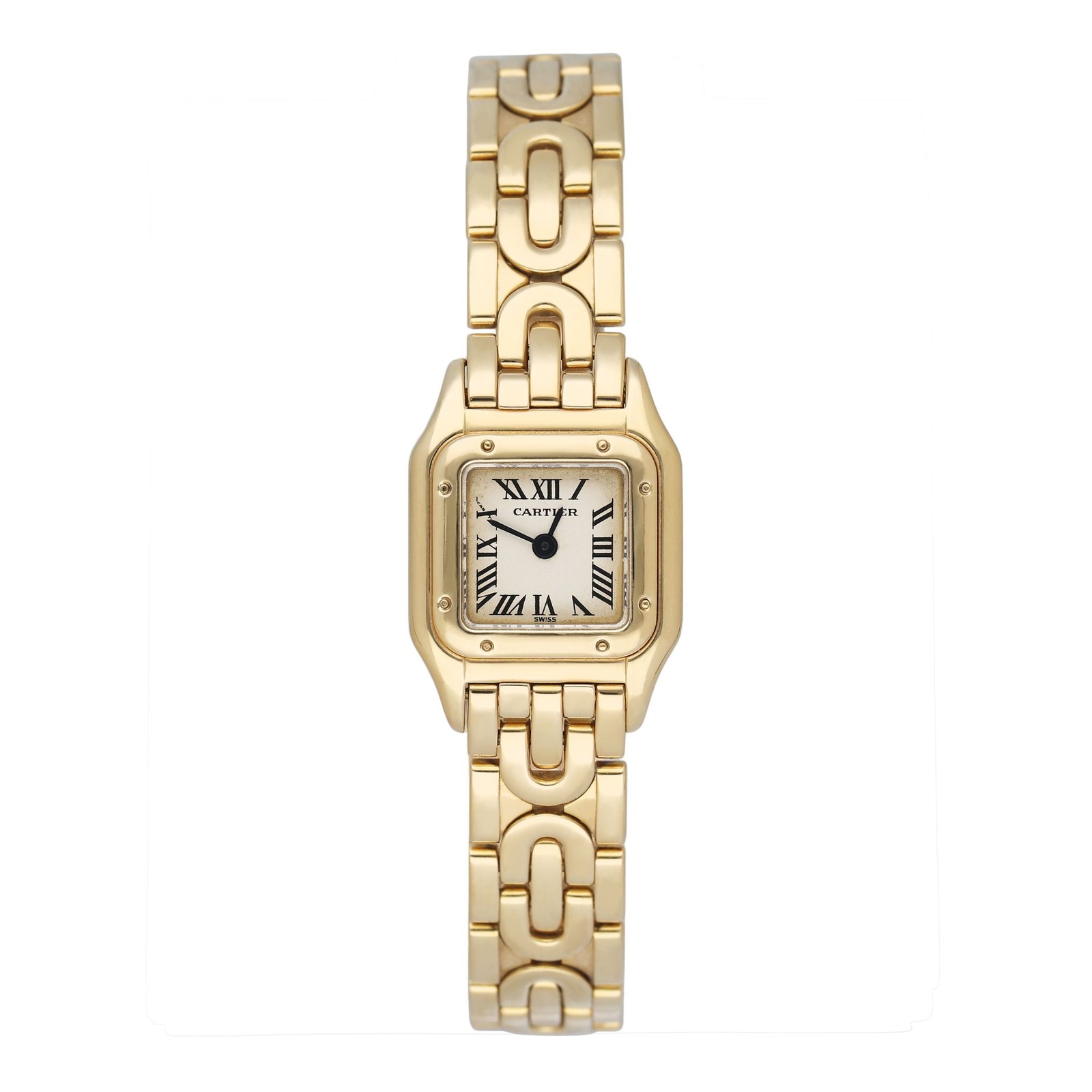 Cartier Panthere Mini 1130 18k ouro amarelo Relógio Feminino