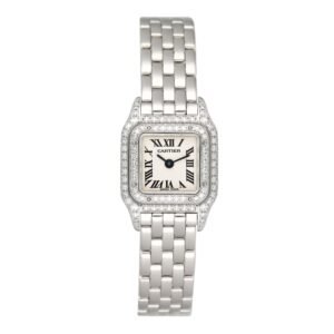 Cartier Panthere Mini WF3210F3 Diamond Relógio Feminino