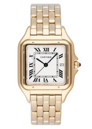 Cartier Panthere W25014B9 18k ouro amarelo Relógio Masculino