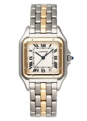 Cartier Panthere W25028B5 Midsize One Row Relógio Feminino