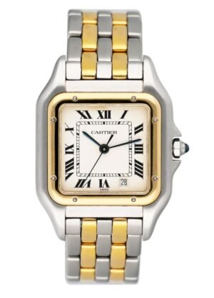 Cartier Panthere W25028B6 Midsize Two Tone Relógio Feminino