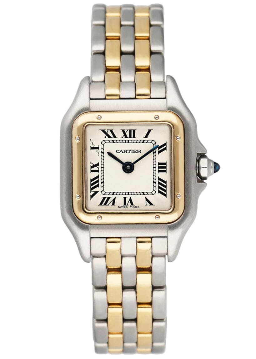 Cartier Panthère W25029B6 Off-mostrador branco Relógio Feminino