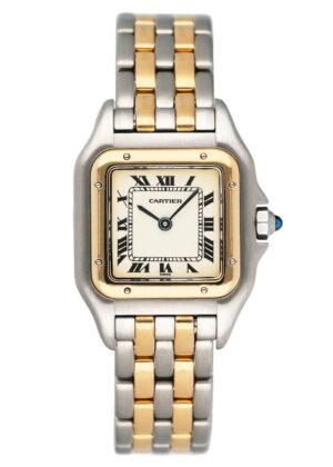 Cartier Panthere W25029B6 Two Rows Relógio Feminino