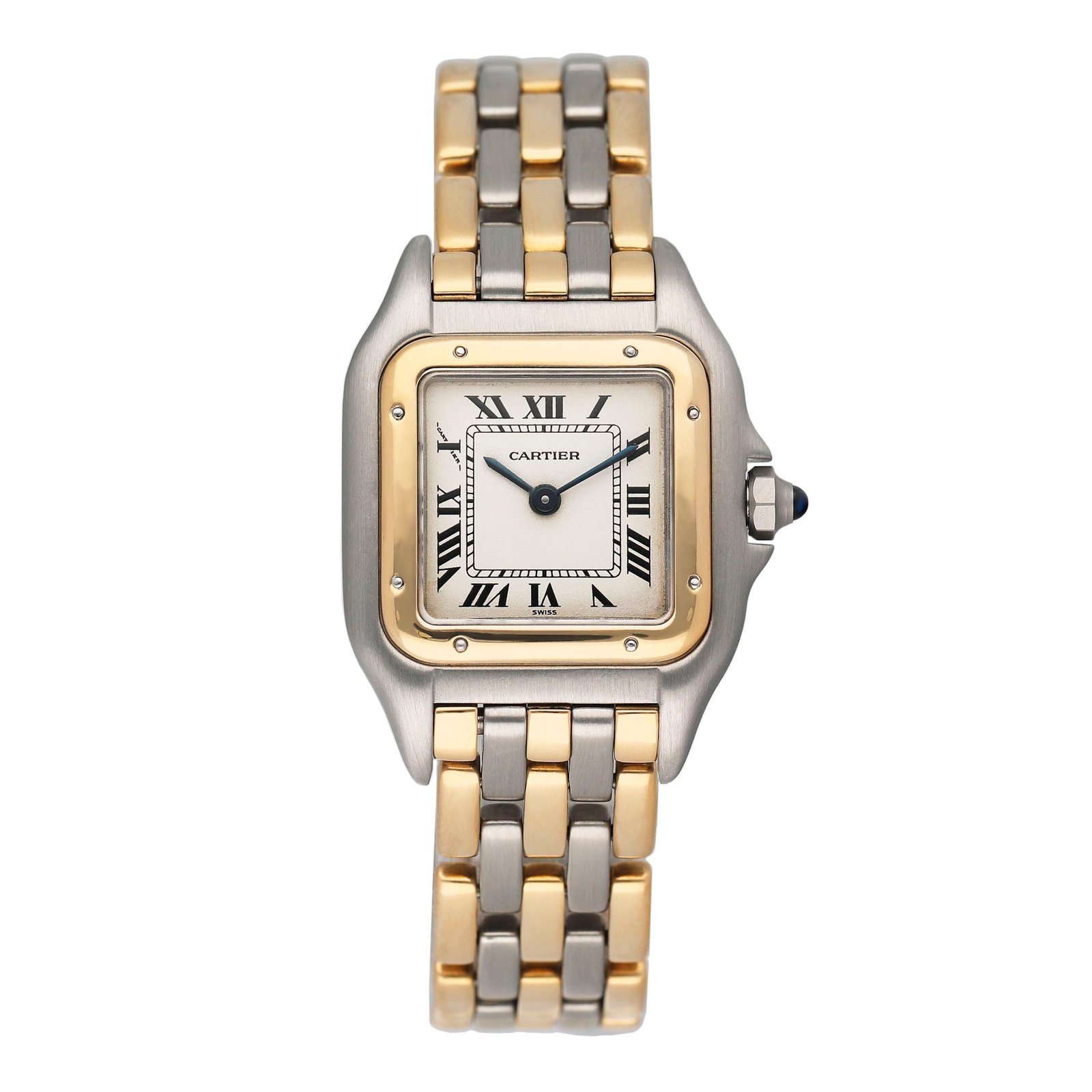 Cartier Panthere W25029B8 Three Rows Relógio Feminino