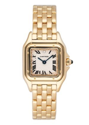 Cartier Panthere W25059B9 Heart Dial Limited Edition Relógio Feminino Caixa e Documentos