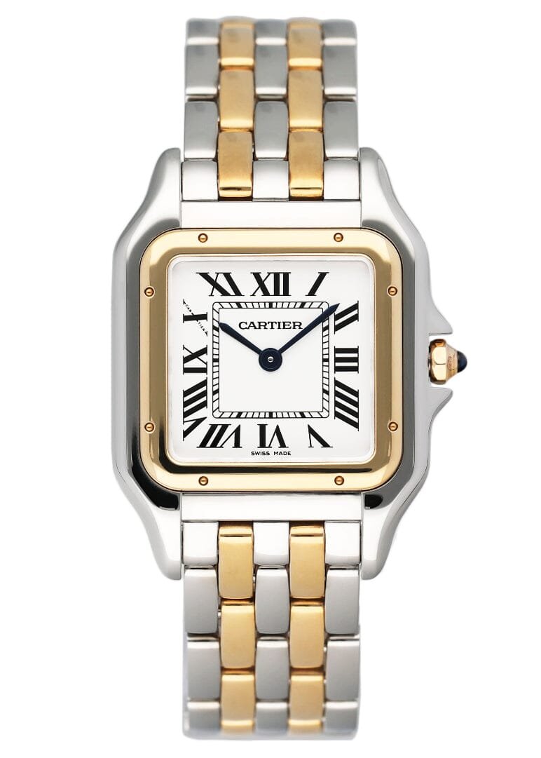 Cartier Panthere W2PN0007 Medium Two Tone Relógio Feminino With Certificate