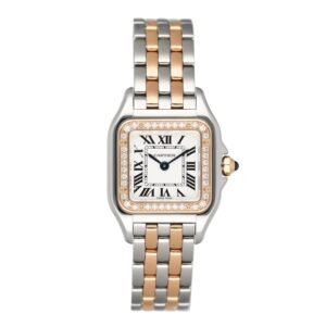 Cartier Panthere W3PN0006 ouro rosa Steel Relógio Feminino Caixa e Documentos