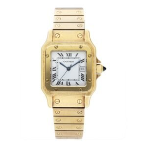 Cartier Santos 82746788 18k ouro amarelo Relógio Masculino