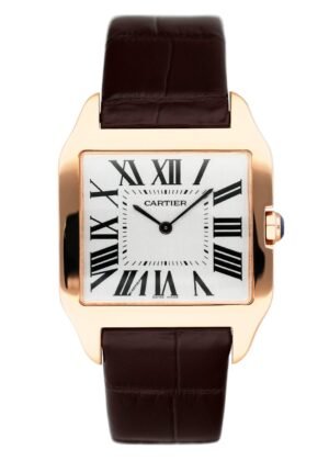 Cartier Santos Dumont W2006951 18k ouro rosa Relógio Masculino