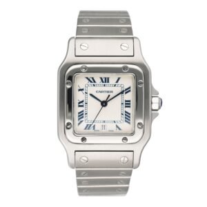 Cartier Santos Galbee W20018D6 aço inoxidável Relógio