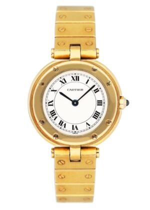 Cartier Santos Vendôme 84738788 18k ouro amarelo Relógio Feminino