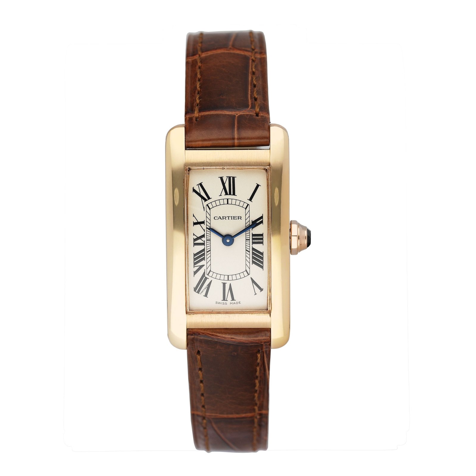 Cartier Tank Americaine W2607456 Relógio Feminino Papers