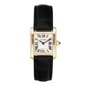 Cartier Tank Francaise Small W5000256 ouro amarelo Relógio Feminino