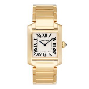 Cartier Tank Francaise W5000356 Midsize Relógio Feminino