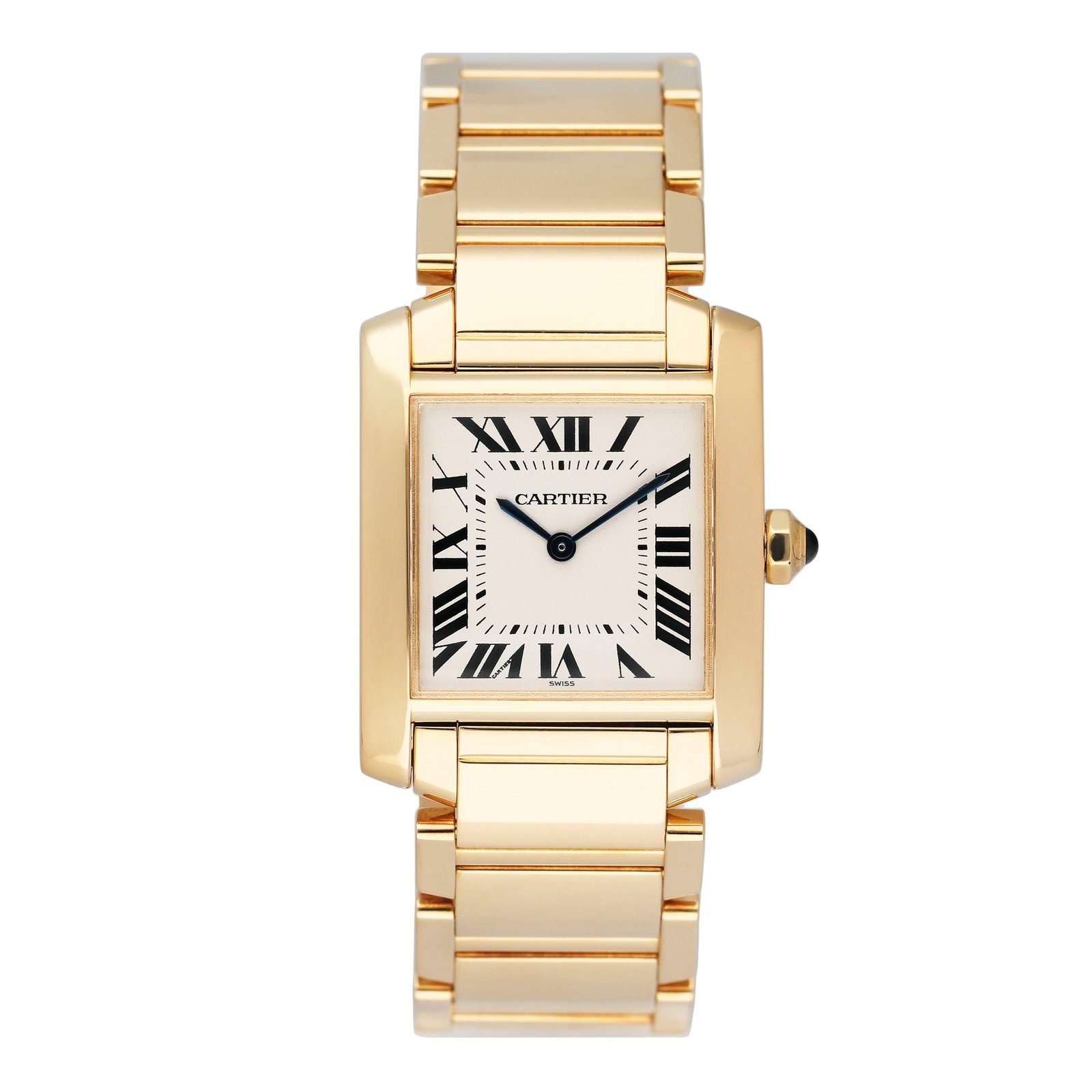 Cartier Tank Francaise W50003N2 Midsize Relógio Feminino