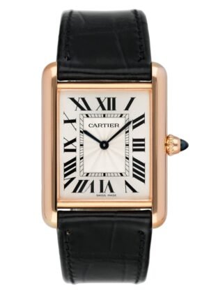 Cartier Tank Louis Large WGTA0011 18k ouro rosa Relógio Masculino