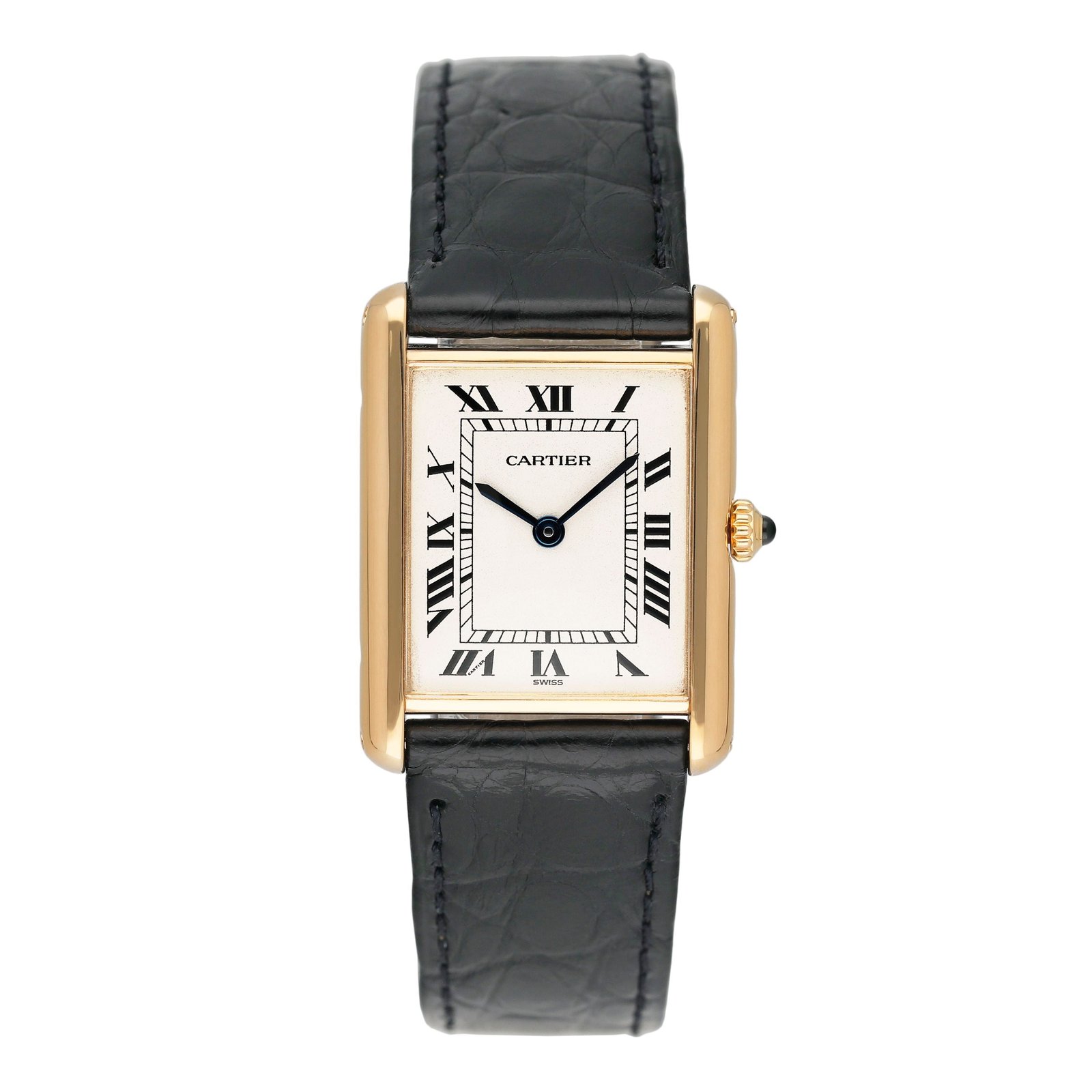 Cartier Tank Louis W1512856 18k ouro amarelo Relógio Feminino