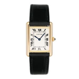 Cartier Tank Louis W1512856 18k ouro amarelo Relógio Feminino