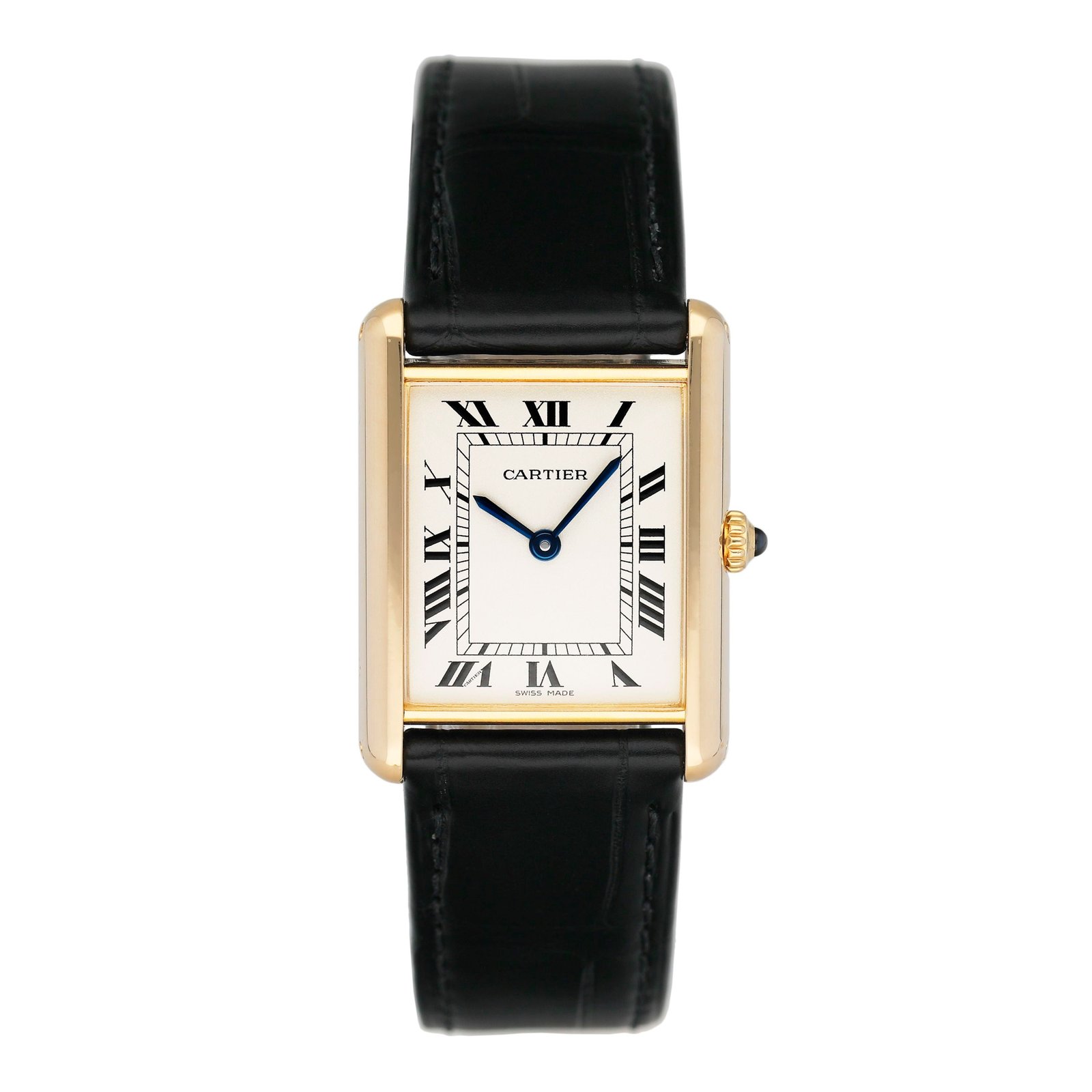Cartier Tank Louis W1512856 18k ouro amarelo Relógio Feminino