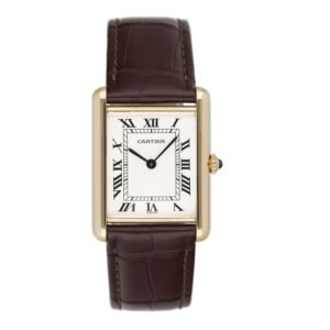 Cartier Tank Louis W1512856 18k ouro amarelo Relógio Feminino