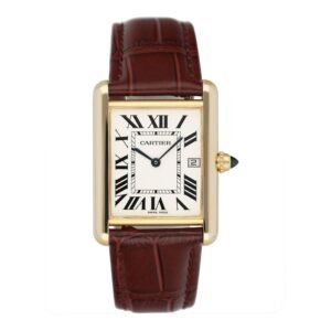 Cartier Tank Louis W1529756 18k ouro amarelo Relógio Masculino