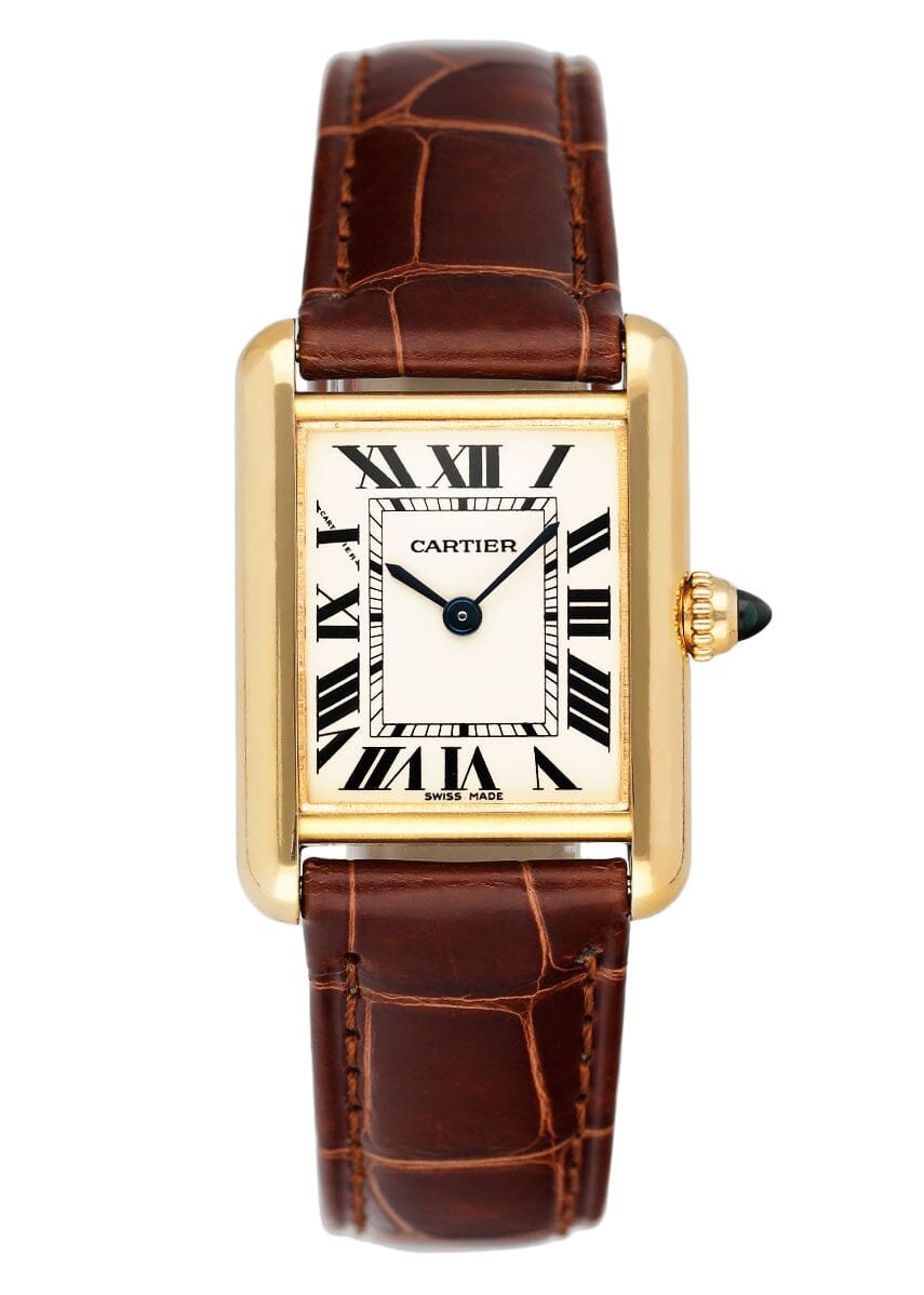 Cartier Tank Louis W1529856 18k ouro amarelo Relógio Feminino
