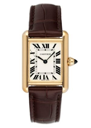 Cartier Tank Louis W1529856 18k ouro amarelo Relógio Feminino