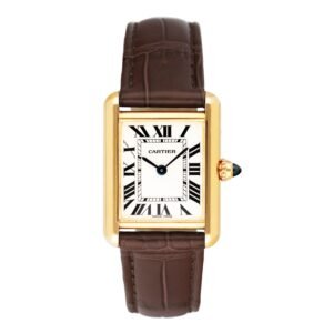 Cartier Tank Louis W1529856 18k ouro amarelo Relógio Feminino Caixa e Documentos