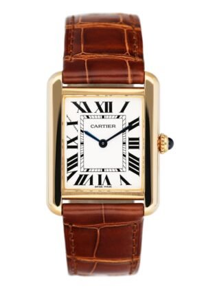 Cartier Tank Solo W5200002 18k ouro amarelo Relógio Feminino