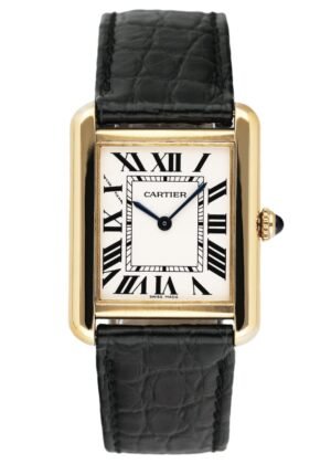 Cartier Tank Solo W5200002 18k ouro amarelo Relógio Feminino
