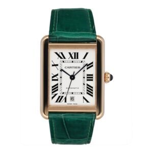 Cartier Tank Solo XL W5200026 18k ouro rosa Relógio Masculino Caixa e Documentos