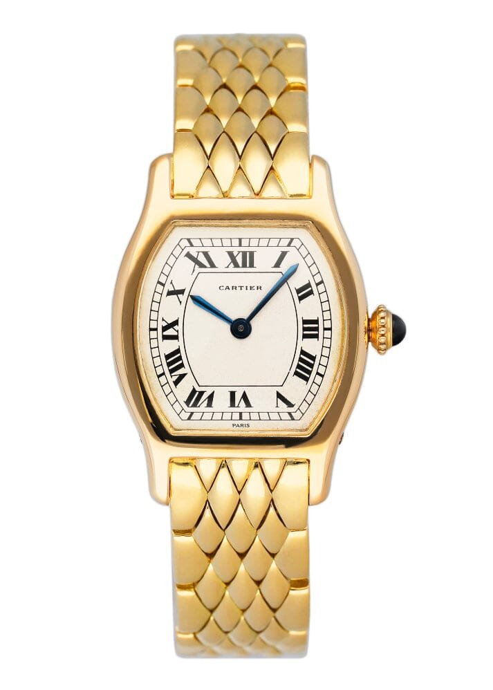 Cartier Tortue 18k ouro amarelo Relógio Feminino