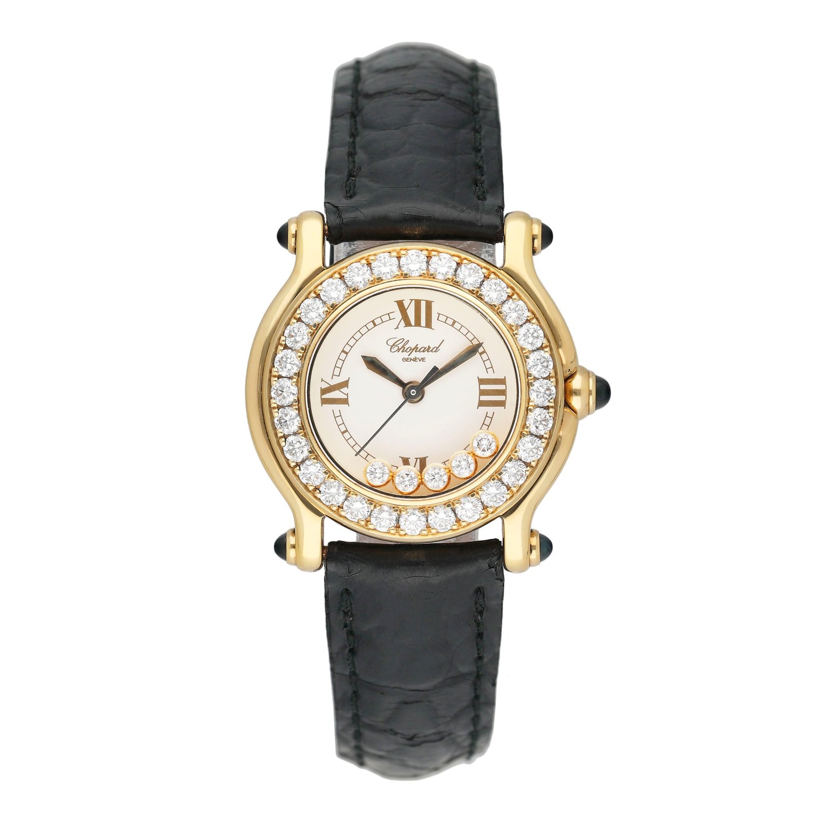 Chopard Happy Sport 27/6149-23/11 Cream Dial Relógio Feminino
