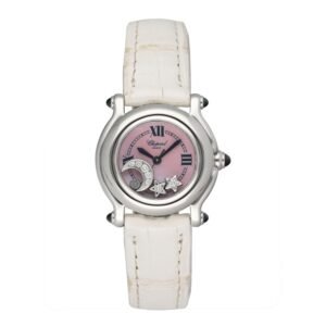 Chopard Happy Sport 27/8245-23 Pink MOP Dial Relógio Feminino