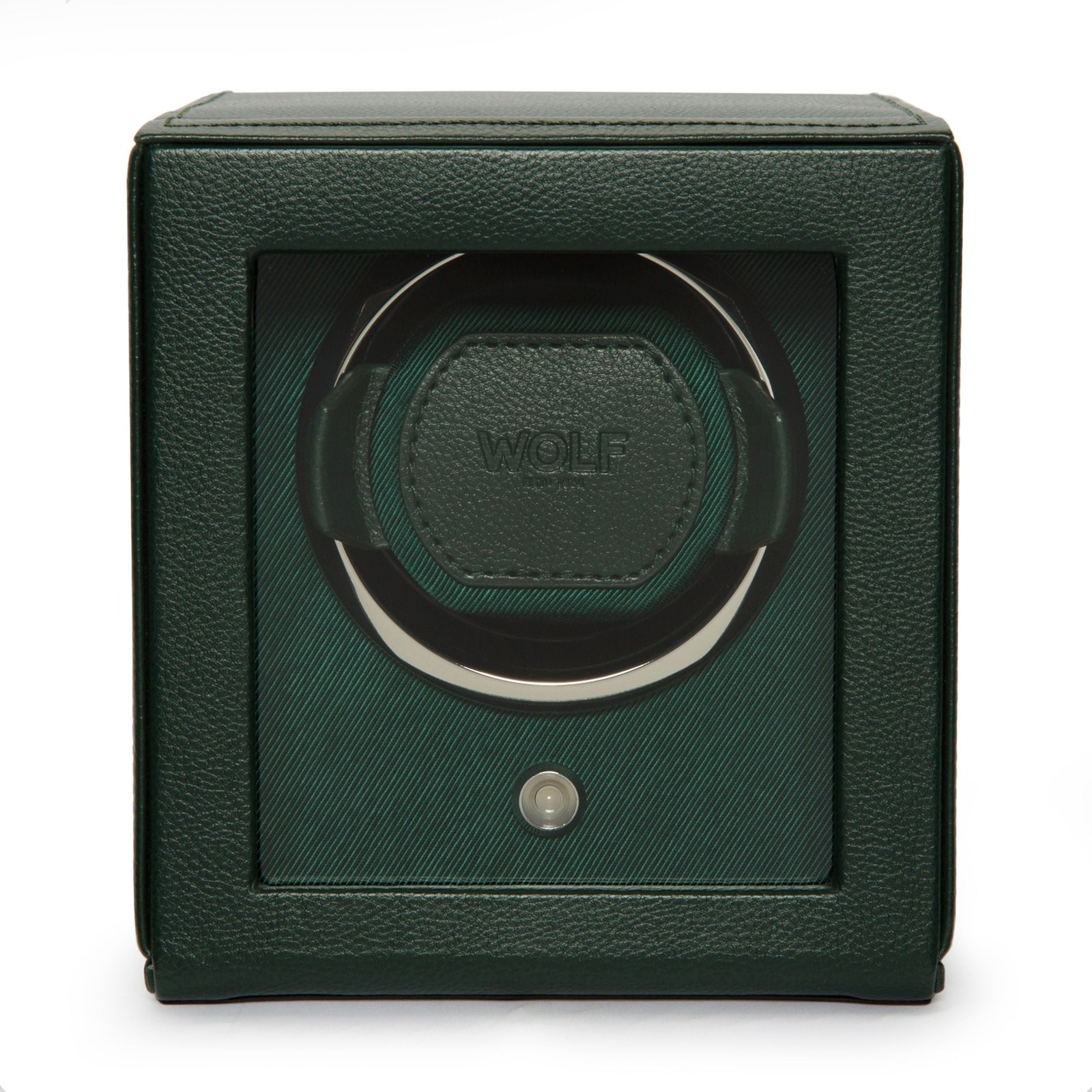 Cub Single Relógio Winder with Cover - Green