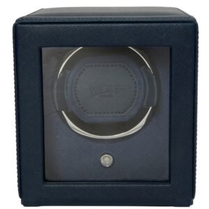 Cub Single Relógio Winder with Cover - Navy