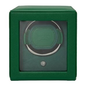 Cub Single Relógio Winder with Cover - Tutti Frutti Green