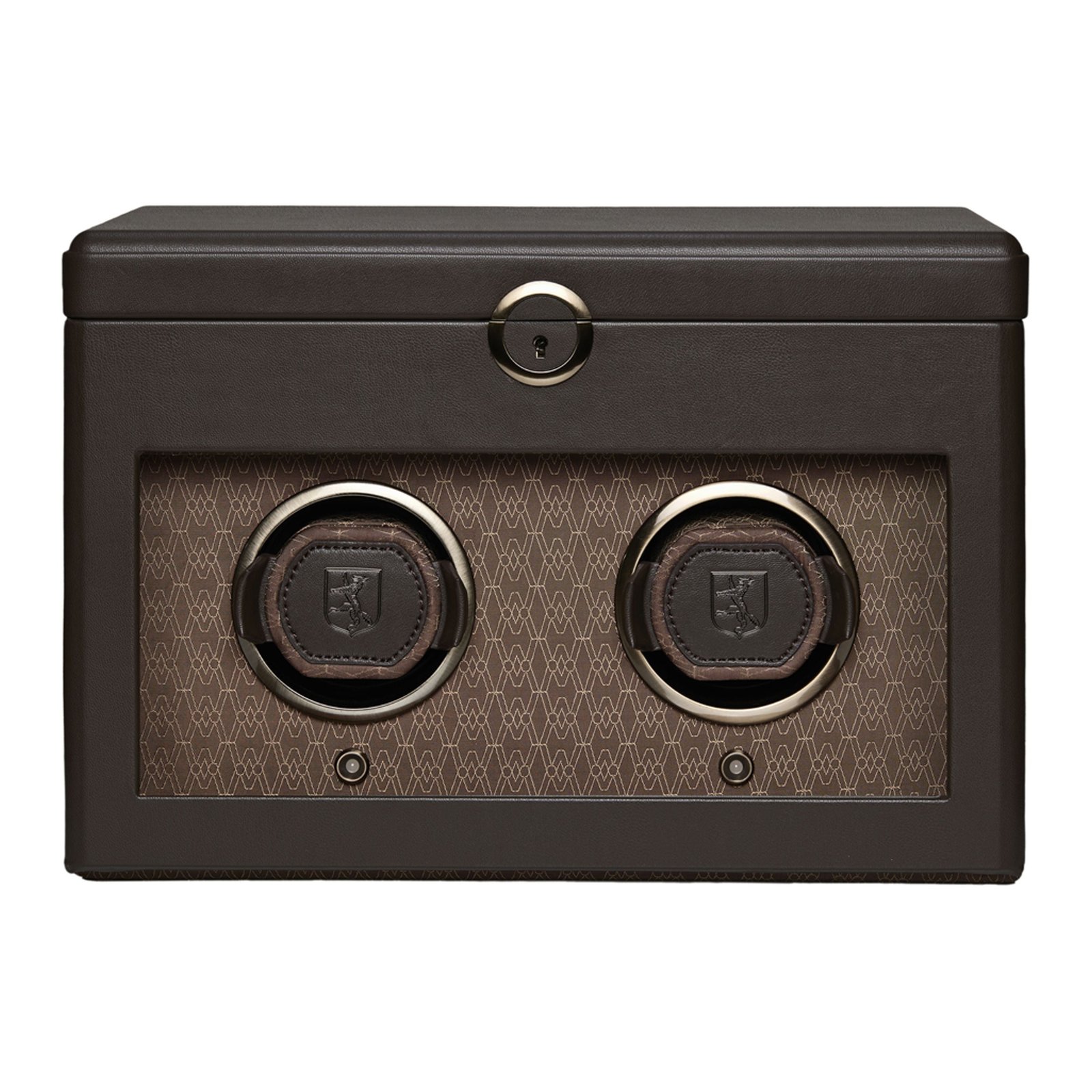 Earth Double Relógio Winder - Coffee