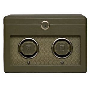 Earth Double Relógio Winder - Olive