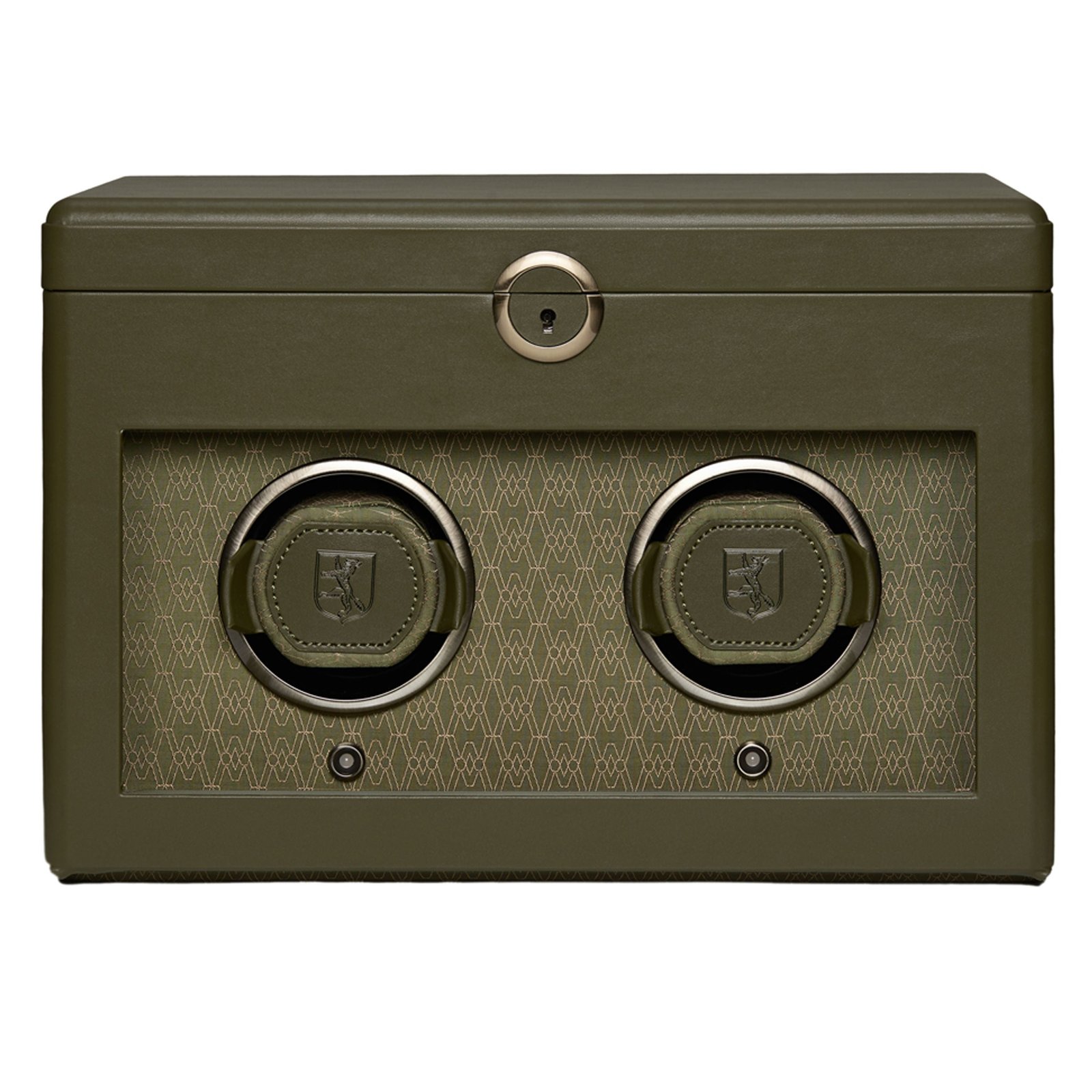 Earth Double Relógio Winder - Olive