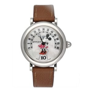 Gérald Genta Disney G.3612 Minnie Mouse MOP Dial Relógio Feminino