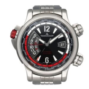 Jaeger-LeCoultre Master Compressor Extreme World Alarm 150.8.42 Relógio Masculino Caixa e Documentos
