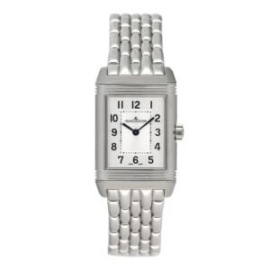 Jaeger-Lecoultre Reverso Classic Duetto Q2668130 Relógio Feminino Caixa e Documentos