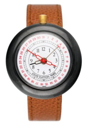Louis Vuitton “LV2” Monterey II mostrador branco Relógio Feminino