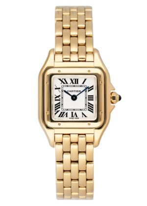 New Cartier Panthere WGPN0059 18k ouro amarelo Relógio Feminino Caixa e Documentos