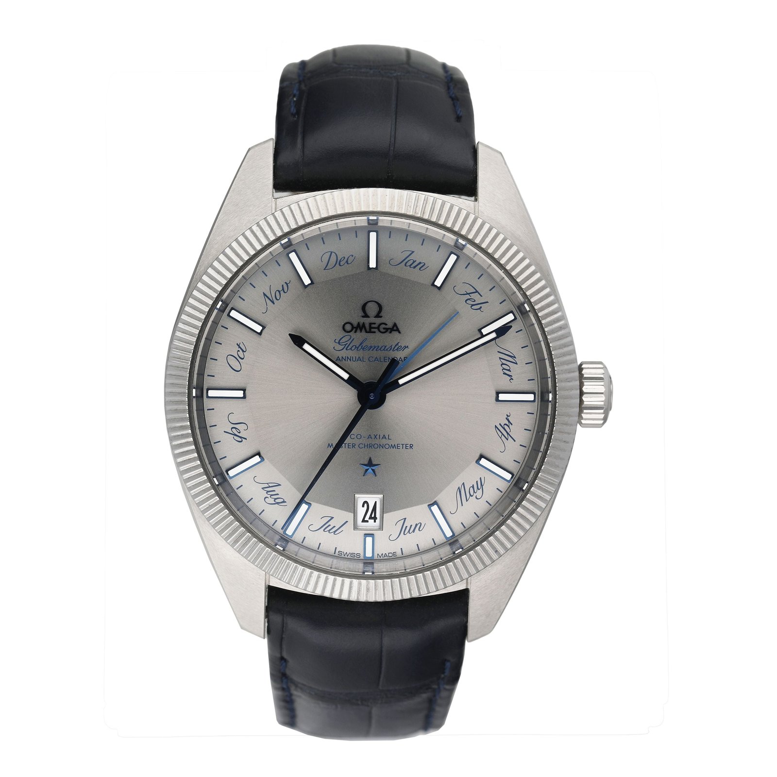Omega Constellation Globemaster 130.33.41.22.06.001 Relógio Masculino Caixa e Documentos
