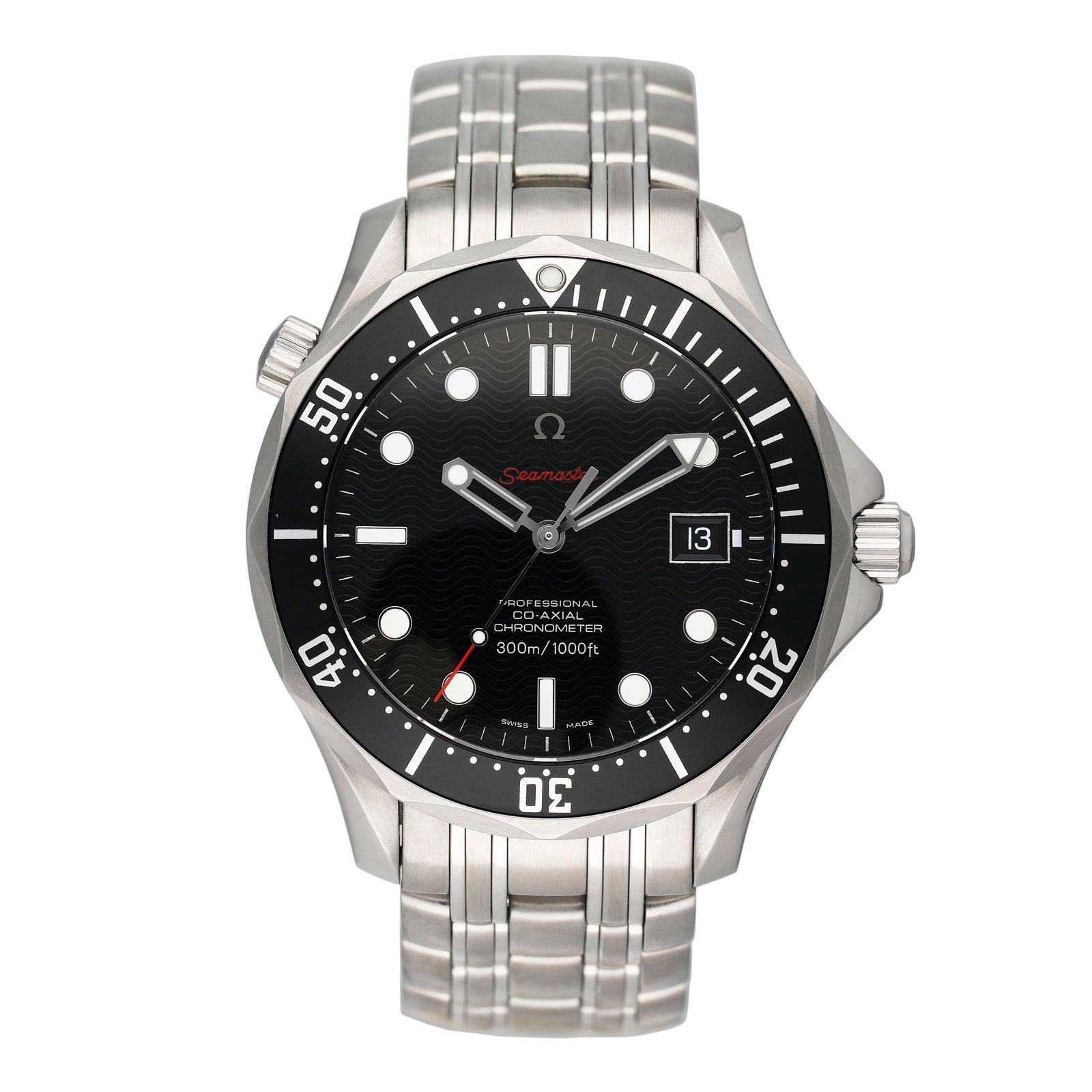 Omega Seamaster 212.30.41.20.01.002 Steel Relógio Masculino Caixa e Documentos